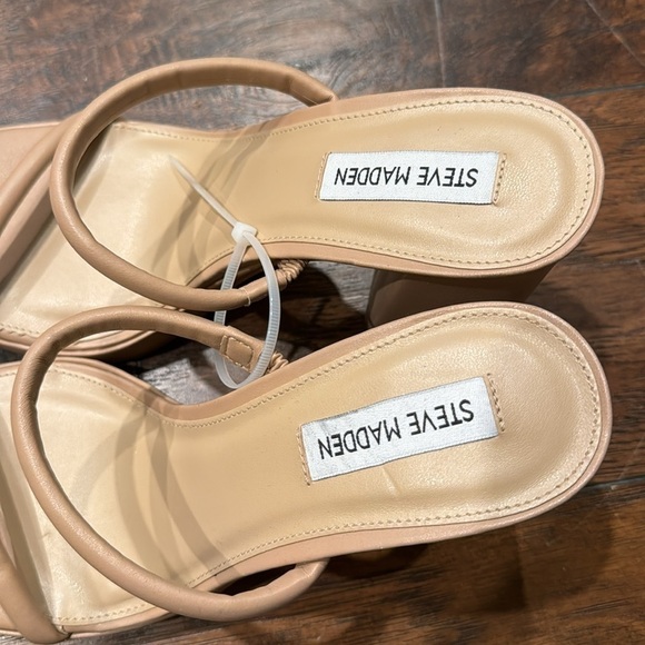 NEW! Steve Madden Natural Polly Sandal - Size 9.5 - Picture 8 of 16